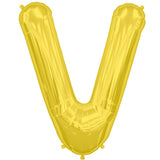 Foil Letters Metallic Gold Balloons | 34"