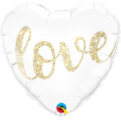 Heart Shape Love Foil Balloon  | 18"