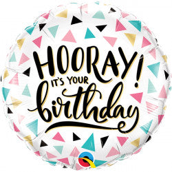Hooray! It's your Birthday Foil Balloon S40