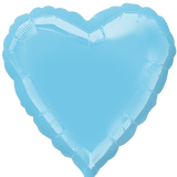 Foil Heart Pearlescent Plain Balloons | 18"