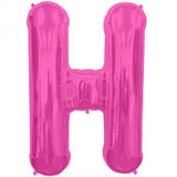 Foil Letters Metallic Pink Balloons | 34"
