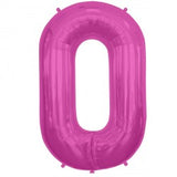 Foil Letters Metallic Pink Balloons | 34"