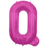 Foil Letters Metallic Pink Balloons | 34"