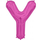 Foil Letters Metallic Pink Balloons | 34"