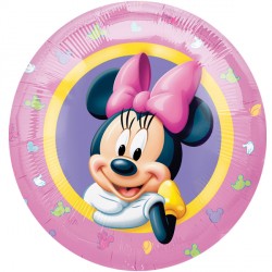 Foil Round Disney Minnie Mouse Pink Foil | 18"