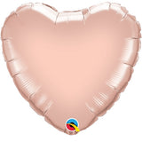 Foil Heart Plain Balloons | 18"