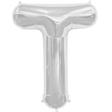 Foil Letters Metallic Silver Balloons | 34"