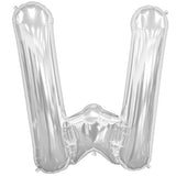 Foil Letters Metallic Silver Balloons | 34"
