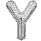 Foil Letters Metallic Silver Balloons | 34"