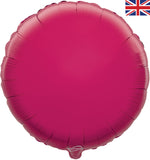 Foil Round Plain Balloons | 18"