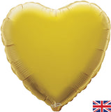 Foil Heart Plain Balloons | 18"