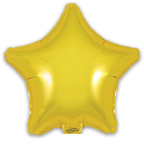 Foil Star Plain Balloons | 19"