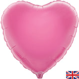 Foil Heart Plain Balloons | 18"