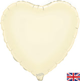 Foil Heart Plain Balloons | 18"