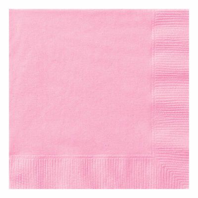 Lovely Pink Paper Napkins | 20 Pack