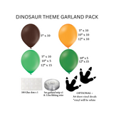 DIY Dinosaur/Dino Theme Garland Packs