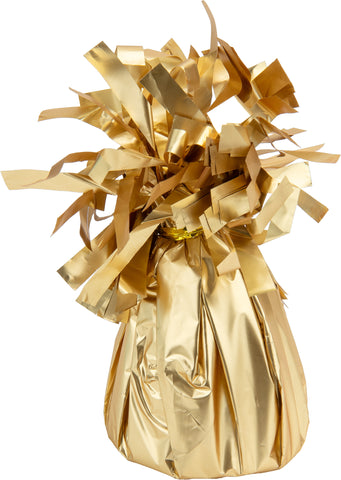 Gold Silk Frilly Foil Fountain Weight | 170g