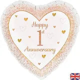 1st Anniversary Heart | 18"