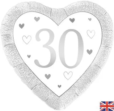 30th Anniversary Heart | 18"