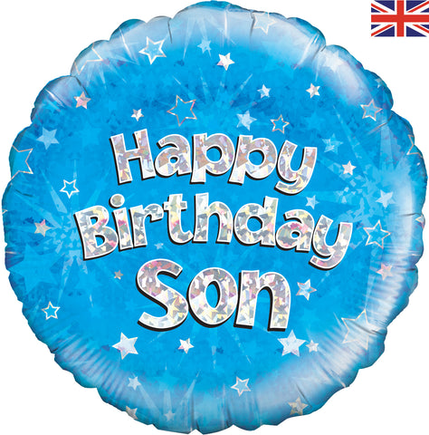 Happy Birthday Son Foil Balloon | 18"