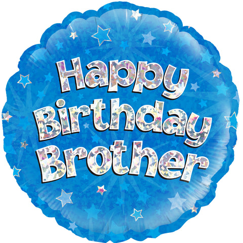 Happy Birthday Brother  | 18" Foil