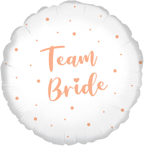 Team Bride Foil Balloon  | 18"
