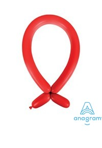 Anagram Apple Red Latex Modelling Balloons - Standard | 260