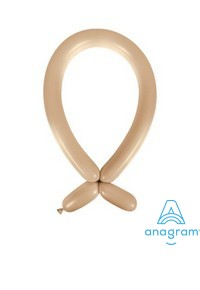 Anagram Fashion Taupe Latex Modelling Balloons - Standard | 260