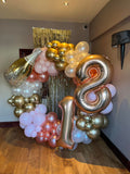 1.5 Metre 18th Birthday Hoop with Personalised Foil