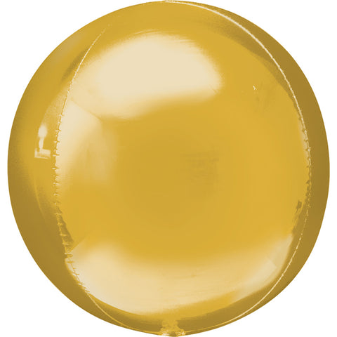 Gold Orbz Balloon | 15"