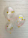 Confetti Stuffed Latex Balloons | 12"