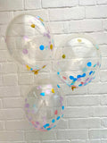 Confetti Stuffed Latex Balloons | 12"