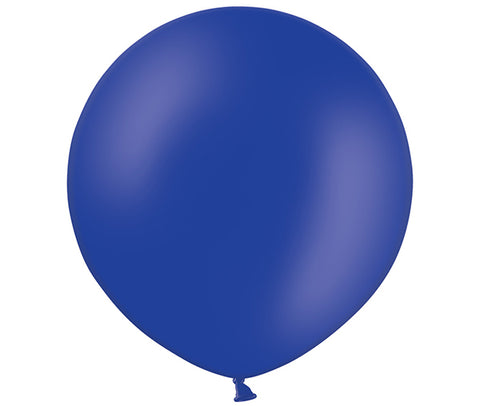 Latex Metallic Dark Blue Balloons | 3ft