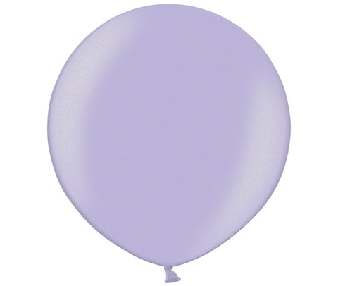 Latex Metallic Lavender Balloons | 3ft