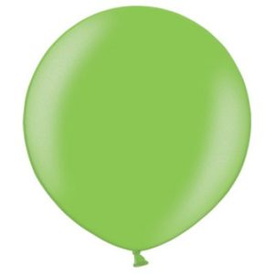 Latex Metallic Lime Green Balloons | 3ft