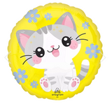 Kawaii Kitty Foil Balloon | 18" | S40