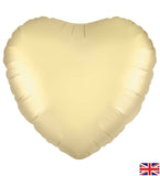Foil Heart Plain Balloons | 18"