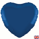 Foil Heart Plain Balloons | 18"