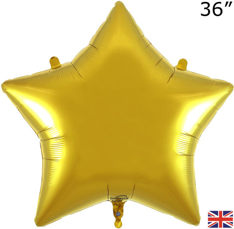 Foil Gold Star Balloon | 36"