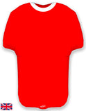 Red Football Shirt Shape Balloon | 24"