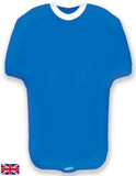 Blue Football Shirt Shape Balloon | 24"