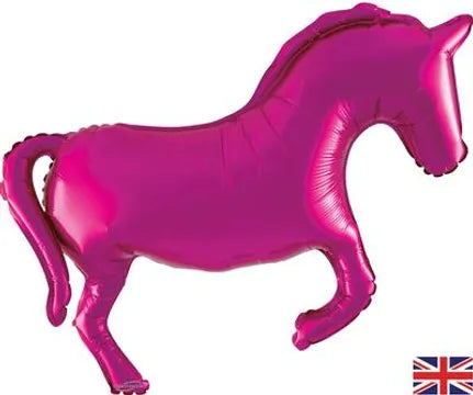 Pink Pony Foil Shape Balloon 35"