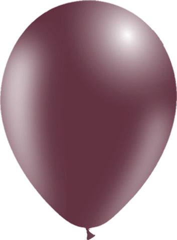 Pastel Standard Burgundy Latex Balloons | 5"