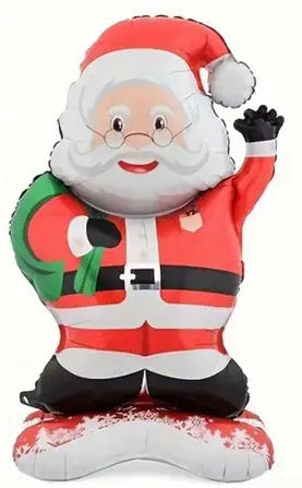 Christmas Santa Shape Freestanding Foil Balloon