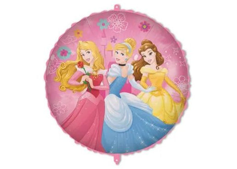 Foil Round Disney Princesses Balloon | 18"