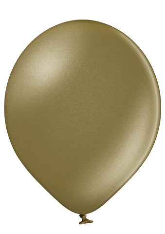 Latex Metallic Almond Balloons | 5"