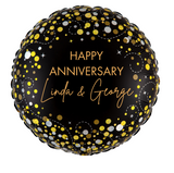 Personalised Anniversary Foil | 18" | Multiple Colours Available