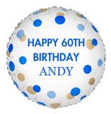 Personalised Happy Birthday Foil | 18" | Multiple Colours Available