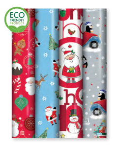 Cute Kids Christmas Wrapping Paper