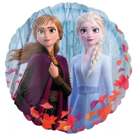 Foil Round Disney Anna, Elsa & Olaf Frozen 2 Balloon | 18"